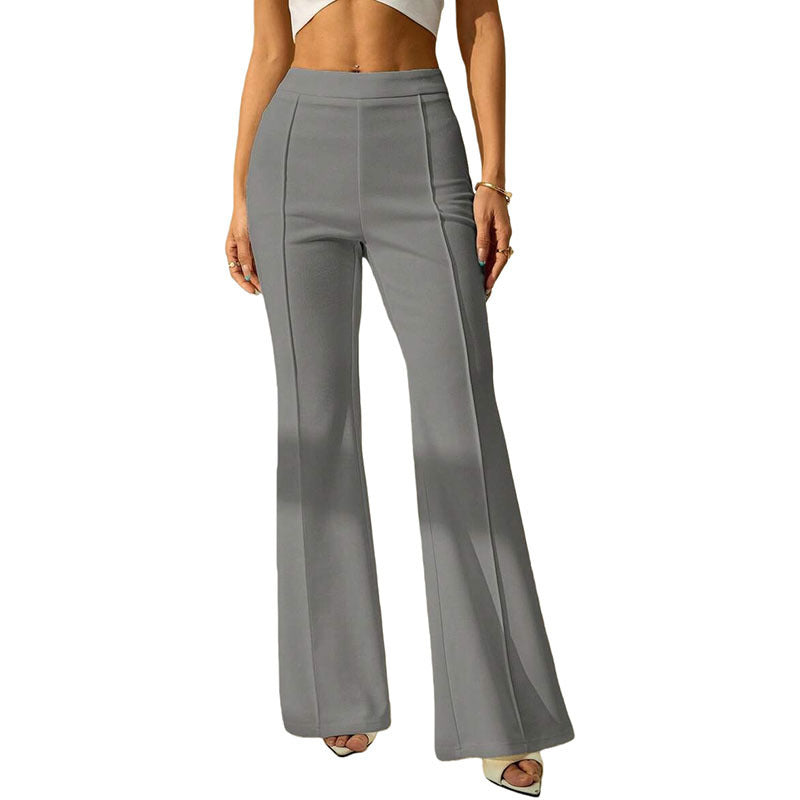 New Solid-color Loose Straight-leg Pants - Image 5